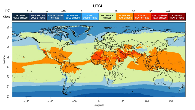 UTCI Map